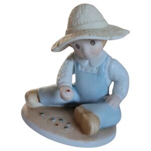 Circle Of Friends Masterpiece Boy Marbles Figurine A Time To Laugh Play